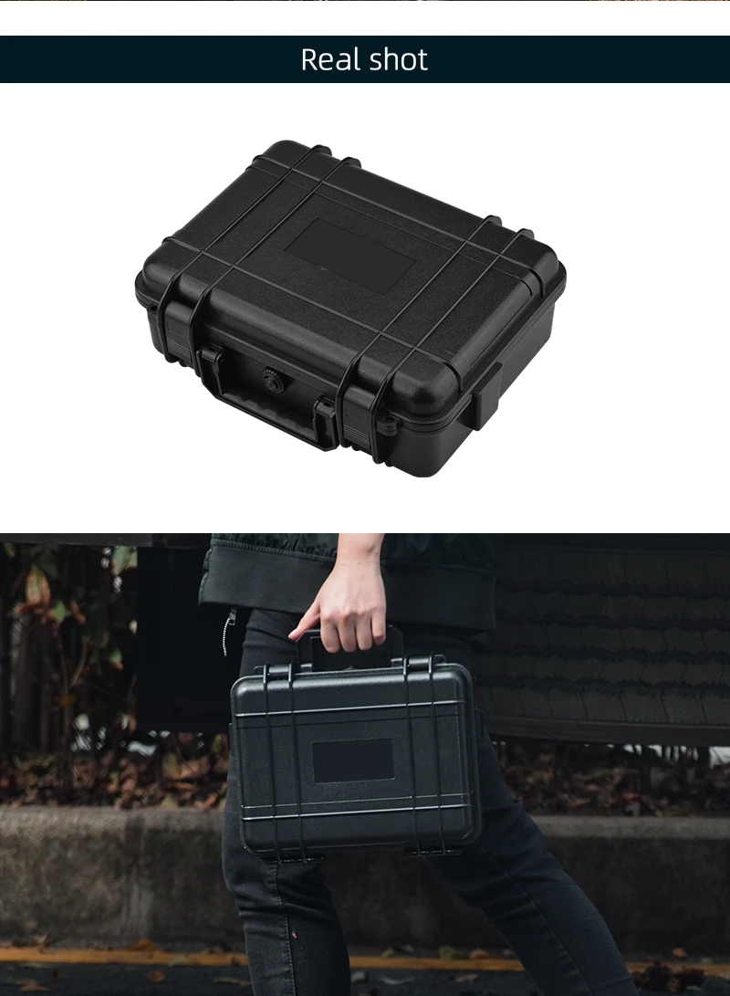 Waterproof Hardshell Storage Box for DJI MINI 2 Drone Portable Handbag Carrying Case for DJI MINI 2 Drone Accessories