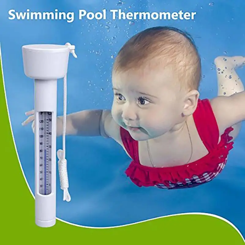

Portable Water Pool Thermometer Water Sauna Digital Floating Thermometer Floating Temperature Measuring Instruments