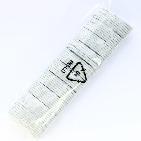 i5 Bundle wrapping Высокое качество 1 м/3 фута AlMylar& 144 Плетеный двойной Sheild USB кабель для синхронизации данных usb зарядный кабель для iPh 7 8 X XR XS Max 11 Pro - Тип штекера: i5 Bundle wrapping