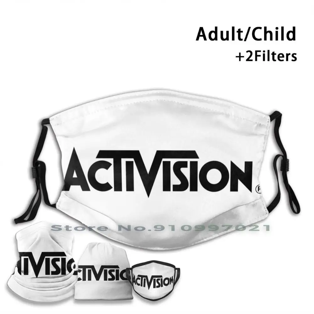 Activision стираемые многоразового использования для губ маска лица с фильтры детей и