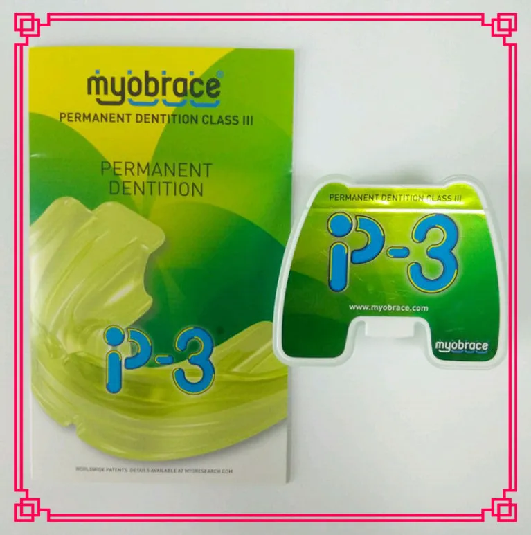

Permanent dentition class III teeth trainer P3/ORIGINAL Myobrace P3 orthodontic teeth (small for 5-8 years old )