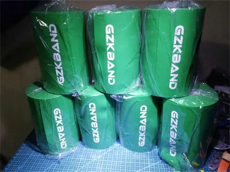Slingshot rubber band GREEN GZKBAND quality latex slingshot tube