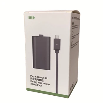 

USB Rechargeable Battery Set For XBOX ONE /Ones Series Wireless Gamepad Play and Charge kit 1200mA For XBOX ONE Controller