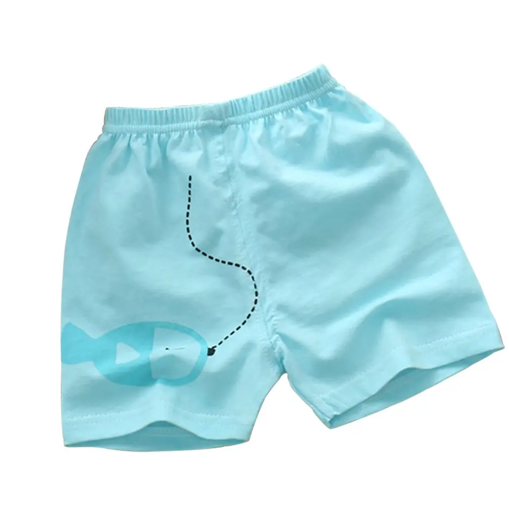 

Summer thin children shorts Boy baby and girl pants Solid color cotton 1-6 year old children's Beach Shorts