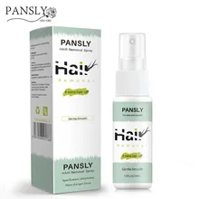 Pansly, 8 минут, крем для удаления волос, лица, тела, лобка, для депиляции, бороды, бикини, ног, подмышек, безболезненное удаление волос, спрей