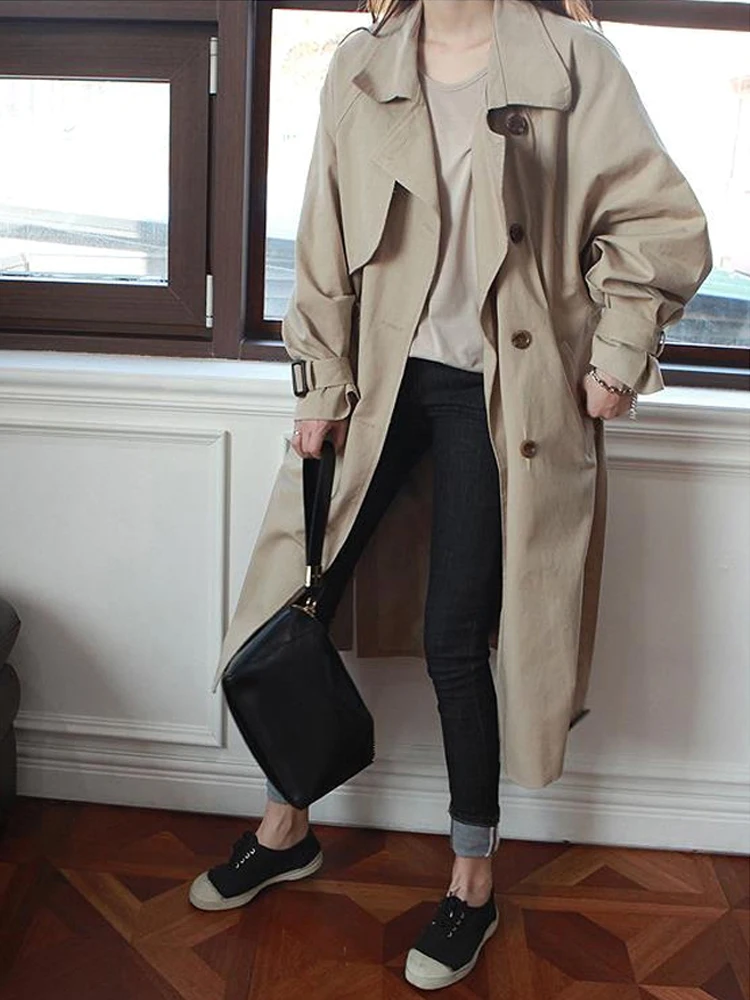 Spring Autumn Coat Women Clothes Female Trench Coat Korean Windbreaker Coats for Women Tops Casaco Feminino ZT3805
