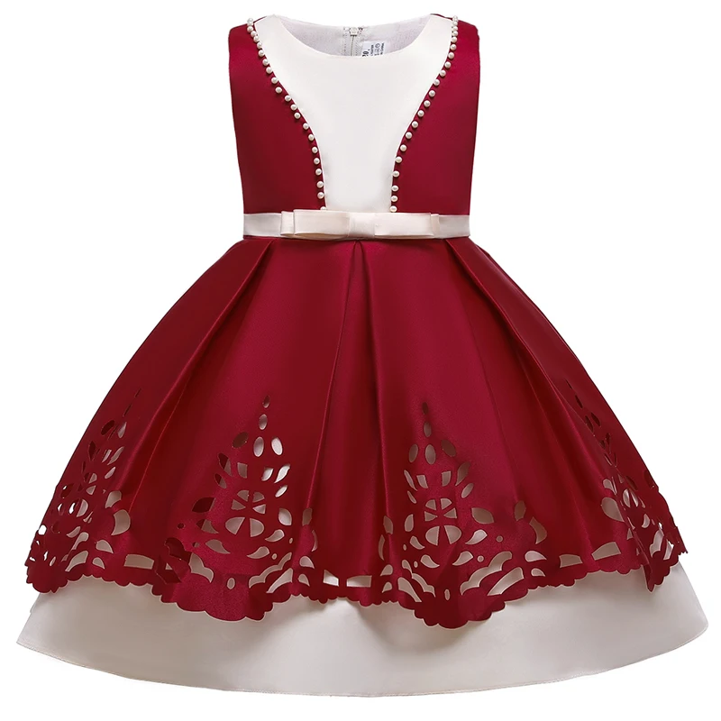 Г. Зимнее пышное платье кружевное бальное платье для девочек, детские платья для девочек, платье принцессы элегантные вечерние платья для девочек на свадьбу, L5083