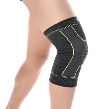 

Sports High-elastic Knitted Knee Guard Professional All Seasons Leg Knee Protective Medium Gear Patchwork