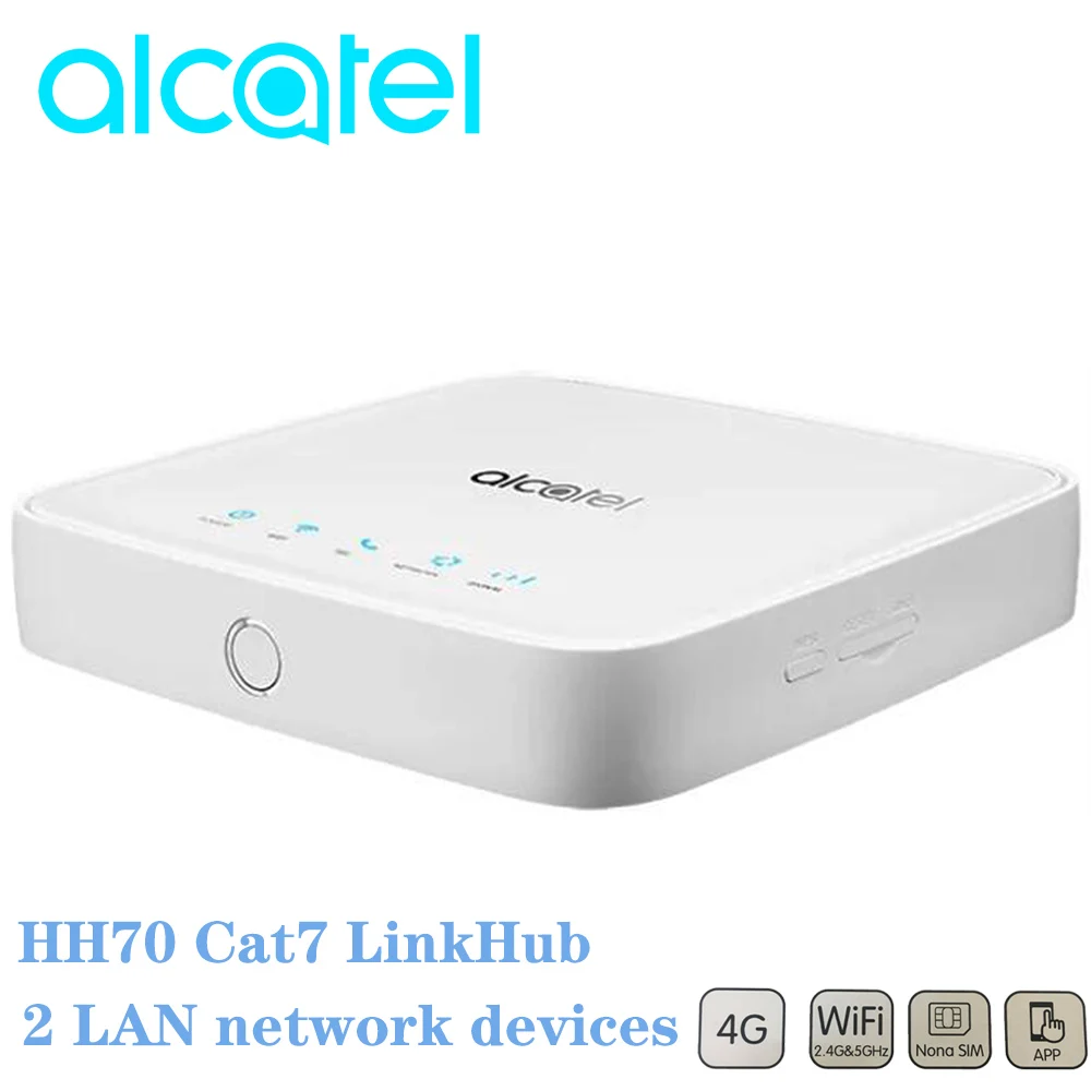 Разблокированный Wi-Fi роутер Alcatel HH70vb 300 Мбит/с ретранслятор 4g сим-карта