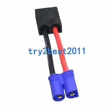 

ID Charger Adapter: Traxxas Female to EC3 EC-3 Male TLR LiPo TRX TRA2970 TRA2972