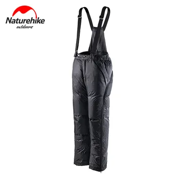

Naturehike outdoor sling down pants thickened windproof white velvet winter men cold warm pants
