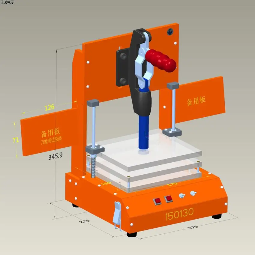 Печатная плата Тест Embryo стойка PCB полка бакелитовая тестовая подставка Pin плата, монтажная плата испытательное приспособление