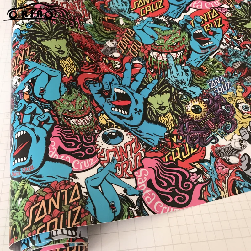 Sticker Bomb Vinyl Wrap-2