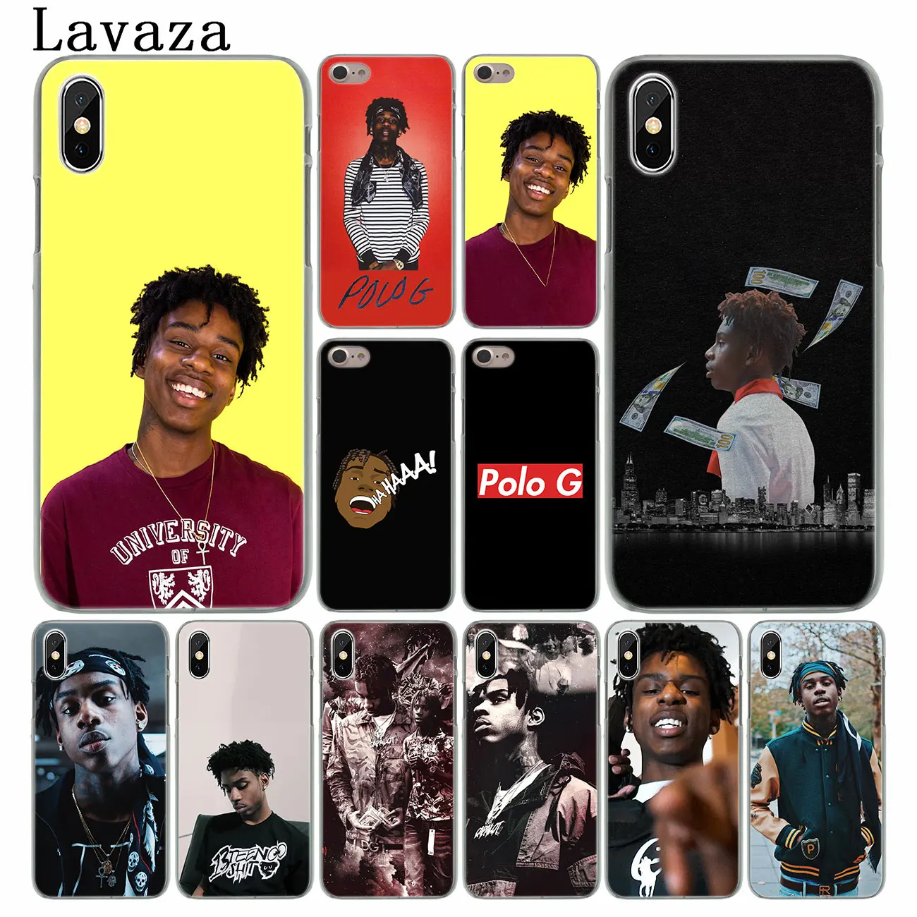 Жесткий чехол для телефона Lavaza Polo G iPhone XR XS X 11 Pro Max 10 7 8 6 6S 5 9 SE 4|Чехлы-накладки| |