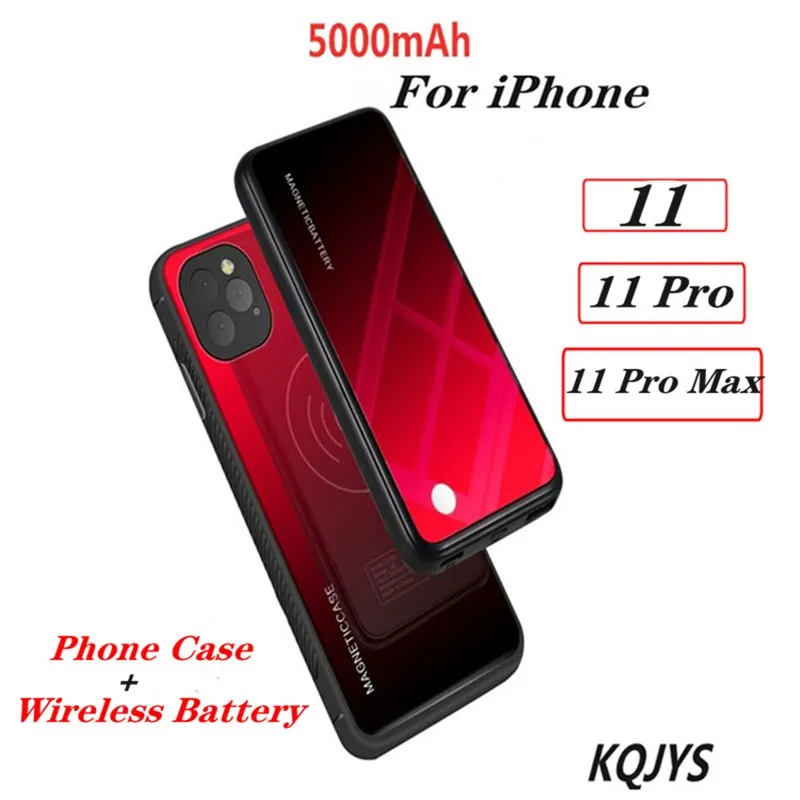 

Magnetic Battery Case for iPhone 11 Pro 11 Pro MAX Battery Charger Cases Portable PowerBank Battery Charging Case For iPhone 11