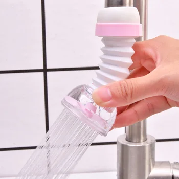 

Faucet Extender Adjustable Water Saving Device 360 Degree Rotating Shower Plastic Rotatable Faucet Bathroom Accessories Filter