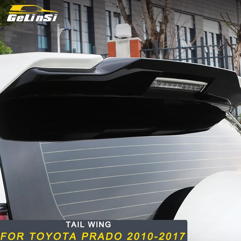 Gelinsi для Toyota Prado 2010- автомобильный Стайлинг задний багажник спойлер для губ задний Багажник крыло отделка внешние аксессуары