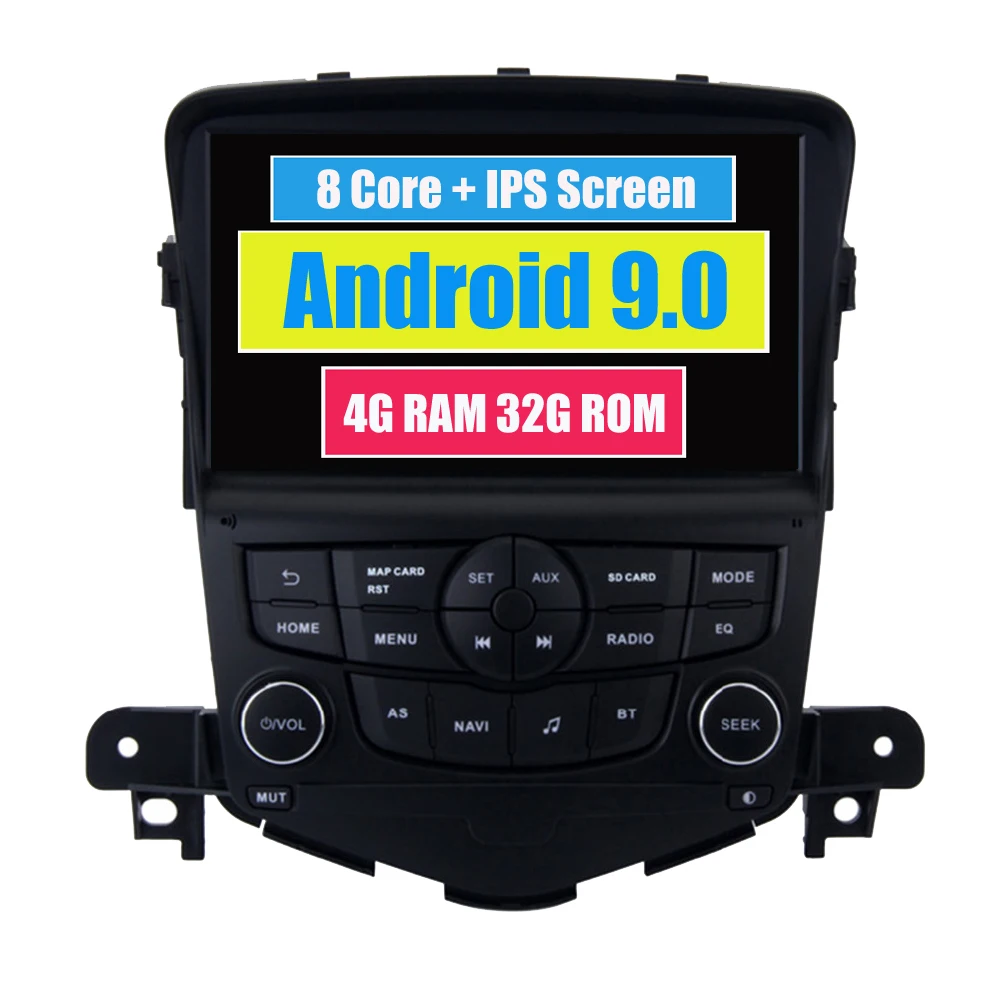 

RoverOne Octa Core Pure Android 9.0 for Chevrolet Cruze Lacetti 2 Auto Radio Stereo GPS Navigation Headunit Media Player