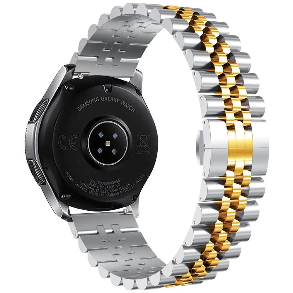 22 мм ремешок для часов samsung galaxy watch 46 мм на запястье/gear S3 Frontier band Браслет для huawei watch gt ремешок pulseira