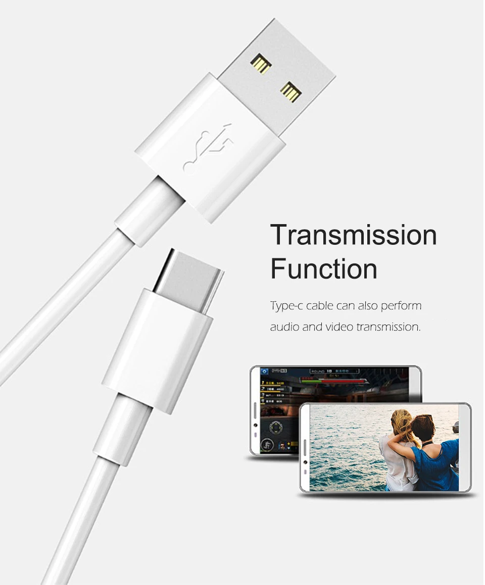 Кабель usb type-C 2.5A провод для быстрого заряда 0,25 м 0,5 м 1 м 1,5 м 2 м 3 м шнур зарядного устройства для смартфонов type-C кабели передачи данных