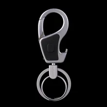 Jobon Bang автомобильный брелок на заказ для мужчин креативный многофункциональный брелок со светодиодной лампой металлический брелок для ключей