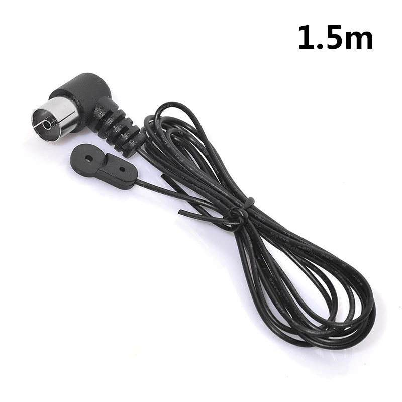 Fm Radio Antenna F Adapter 75ohm Unbal Male Connector Indoor Stereo For Yamaha Jvc Sony Sherwood