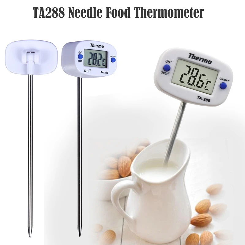 TA288 Needle Food Thermometer Mini Kitchen Oil Milk Water Electronic | Инструменты