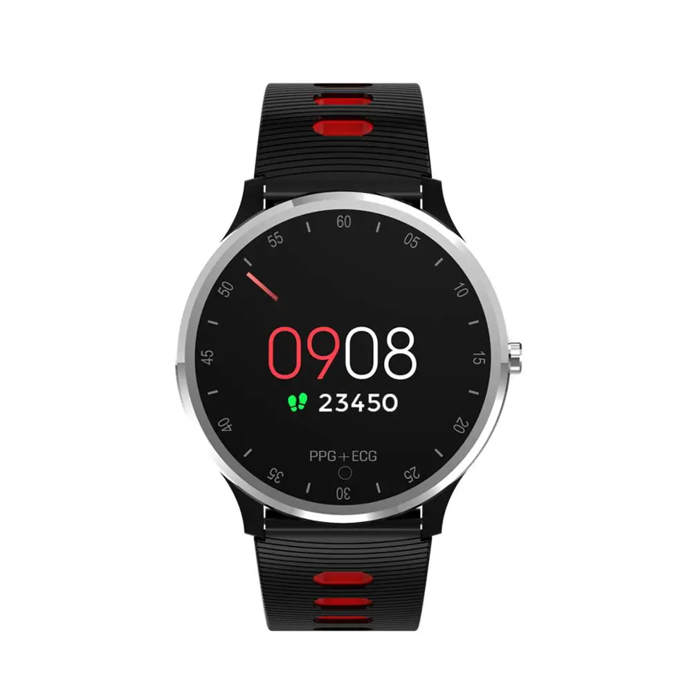 

ECG PPG A9 Smart Wristband Blood Pressure Heart Rate Sleep Monitor Smartband Step Calories Count Smart Sport Watch Men Bluetooth