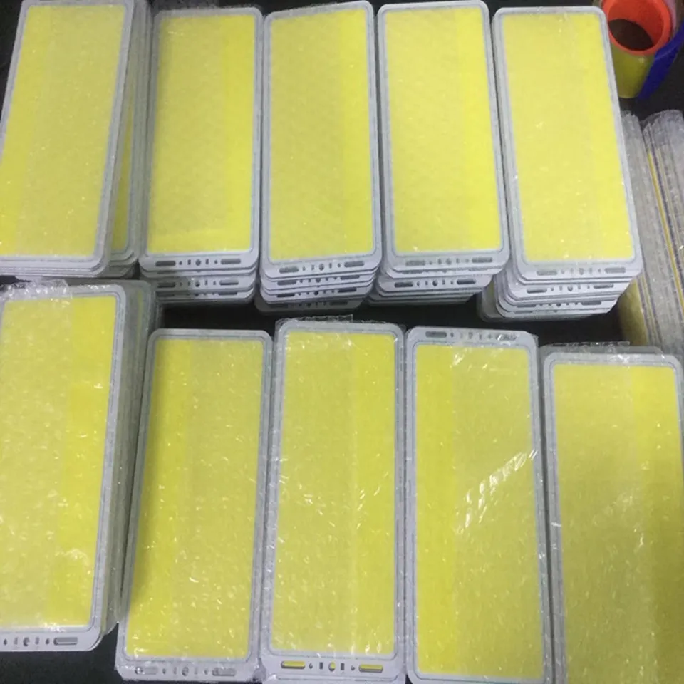 Painel de Led para Faça Lâmpada de Iluminação ao ar Levou Chip on Board Dia Quente Branco Puro Cor Azul Você Mesmo Livre Indoor Fonte 94x50mm 10w Luz Cob 17 para iluminação diy, uso interno e externo