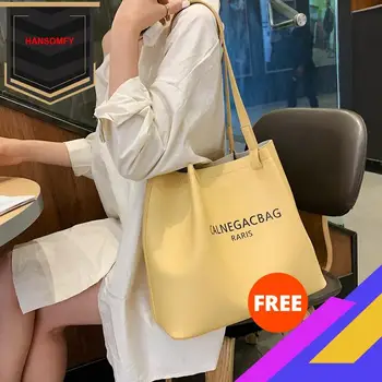 

2020 New Style WOMEN'S Bag Europe and America Fashion Tote Bag Lettered Shoulder Bag Large Capacity Shoulder Women's Handbag