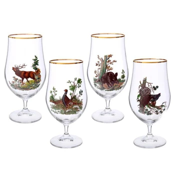 

A set of glasses for beer 550 ml "Hunting. Assorted", 4 pieces
