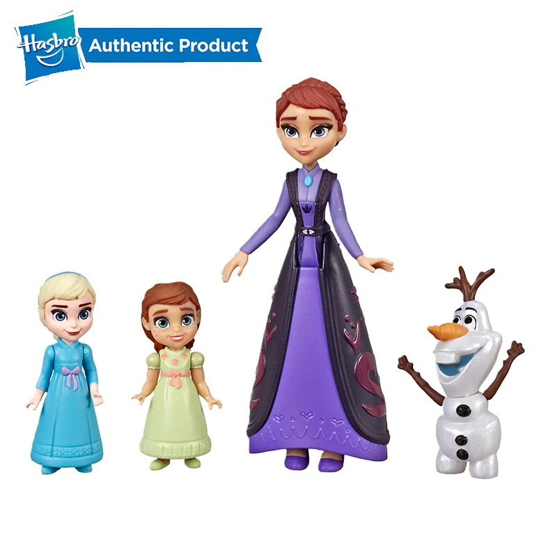 Hasbro Disney princess Frozen Family Set Эльза и Куклы Анна с королевой Iduna Doll Олаф маленькие куклы в