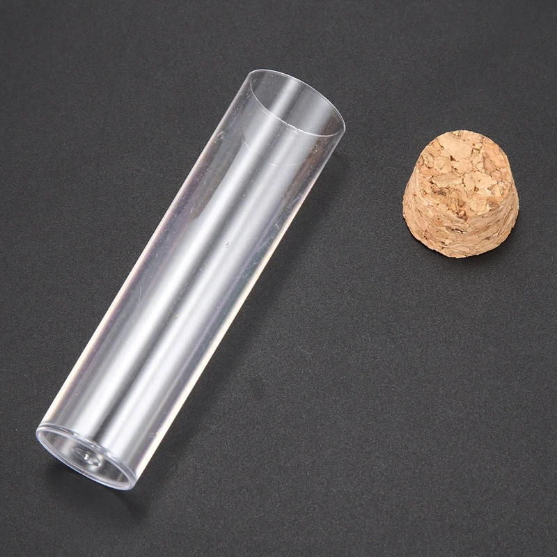50 шт./упак. 25X95mm плоское дно Чай Пластик Тесты трубка Drosophila флаконы культуры с