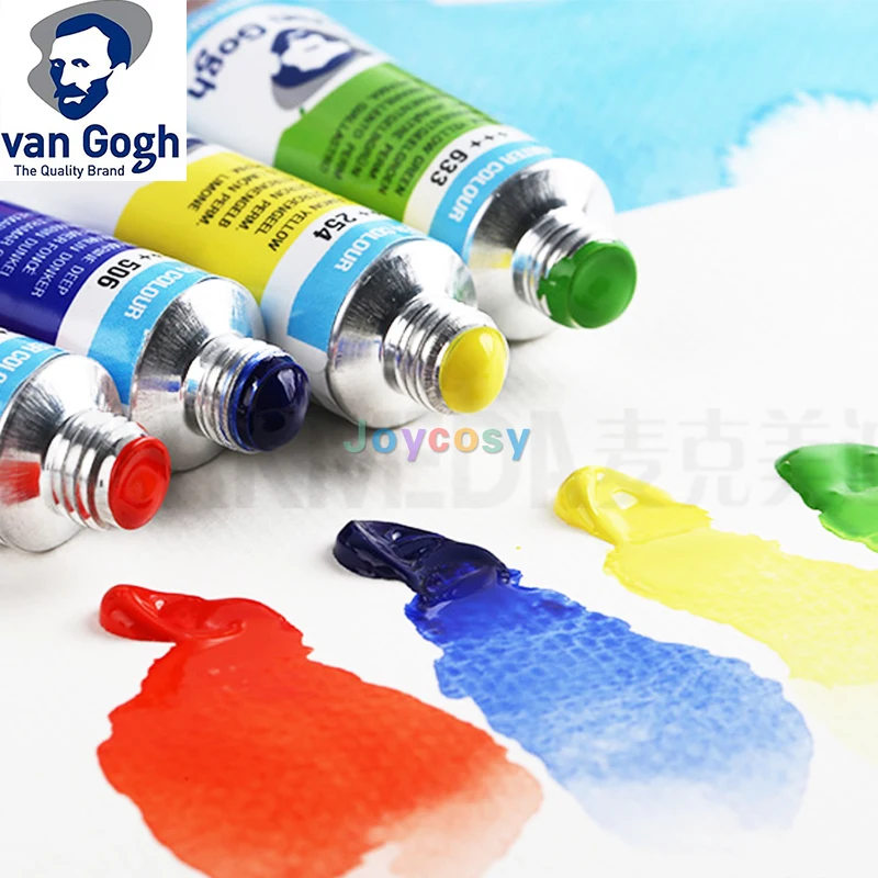 Van Gogh Original Watercolor Paint Tube 10ML College Grade Lightfast and  Non-fading Professional Art Student