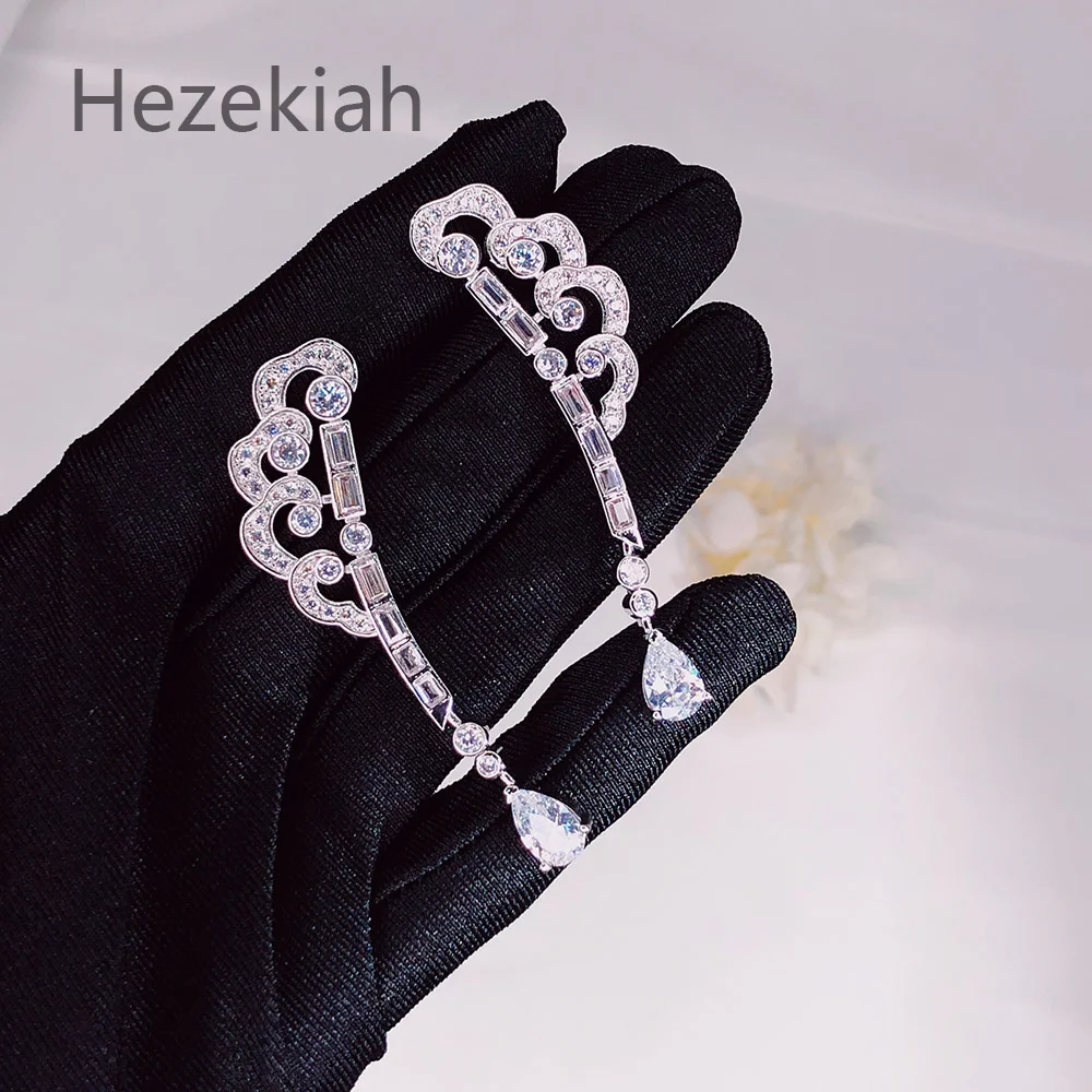 Celebrity Earrings Luxury High-end Quality Temperament Lady  Wholesale Fine Jewelry Trending Alternative Fashion