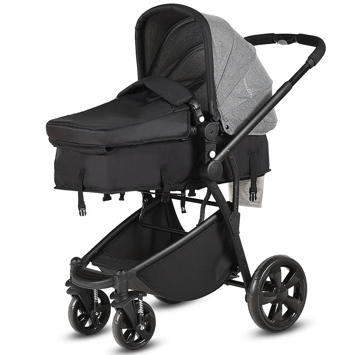 2 in 1 Folding Aluminum Baby Stroller Maternity Glow