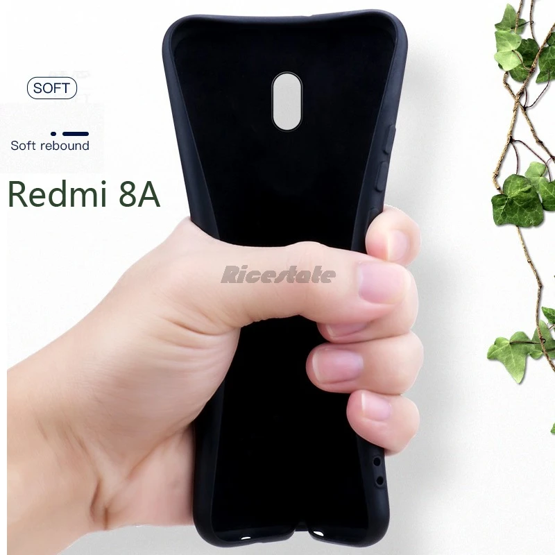 Ультратонкий матовый чехол для Xiaomi Redmi 8A яркий цвет силиконовый из ТПУ
