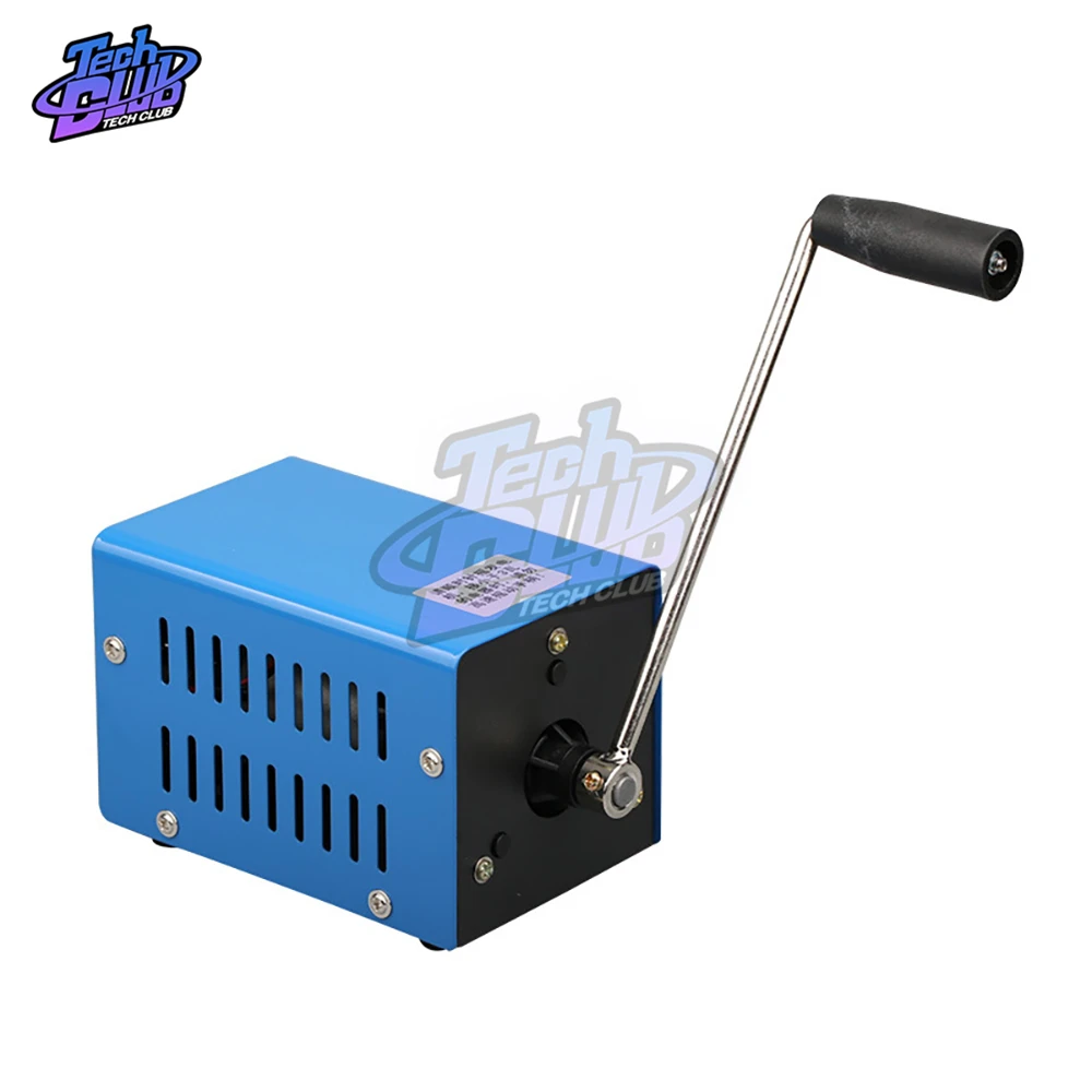 แบบพกพา USB ชาร์จ Hand Generator Engkol กลางแจ้ง Camping Survival 20วัตต์ Dynamo ฉุกเฉินมือ Crank Dynamo Tor 1