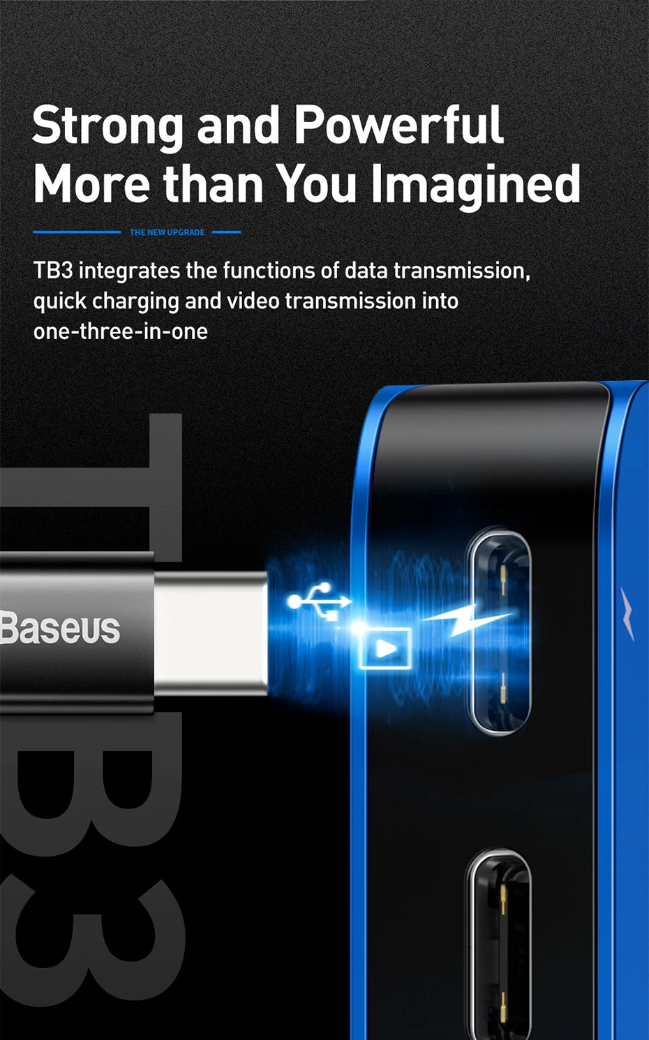 Baseus переходник USB 3,0 концентратор Тип C концентратор Порты и разъёмы HDMI SD/TF док-станции для microsoft Surface Pro 4/5/6 usb-разветвитель компьютерные аксессуары usb концентратор разветвитель usb