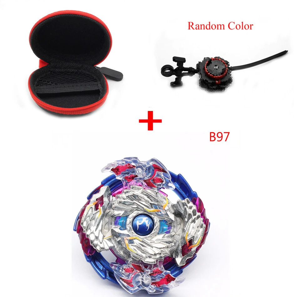 Kai Watch Land B144 B143 B142 Арена игрушка Bey Blade с пусковым устройством сумка для гироскопа Bayblade Bable слив Fafnir Phoenix Blayblade - Цвет: b97With Launcher