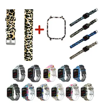 

1Set Soft Silicone Watchband Wrist Strap Hard PC Protective Case Shell Skin Protector for Xiaomi Huami Amazfit Bip Bit Youth Sma
