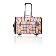 Мешок для тележки для домашних животных с выдвижной ручкой коробка малых и средних собак и собака четырехколесное светодиодное дышащая уличная сумка бесшумный в виде кошек и собак Портативный