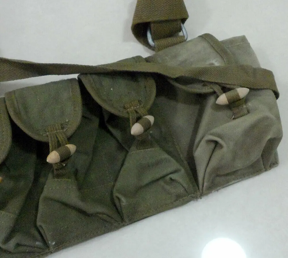 Military Surplus Chinese Army Type 56 SKS Rifle Bag Cover Pack SKS Ammo Pouch Chest Rig