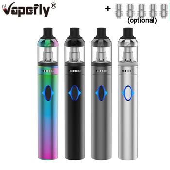 

Original Vapefly Galaxies MTL Starter Kit 1.8ml tank &1400mAh battery fit 0.5ohm Mesh coil E Cigarette vape pen