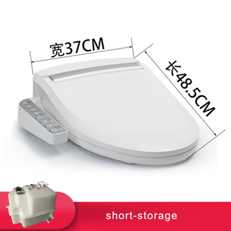 A2-short storage Wetips сиденье для ванной комнаты с подогревом женское моющее сопло самоочищающееся мягкое медленное закрывание Tapadera De Wc умное биде сиденье для унитаза - Цвет: A2-short storage