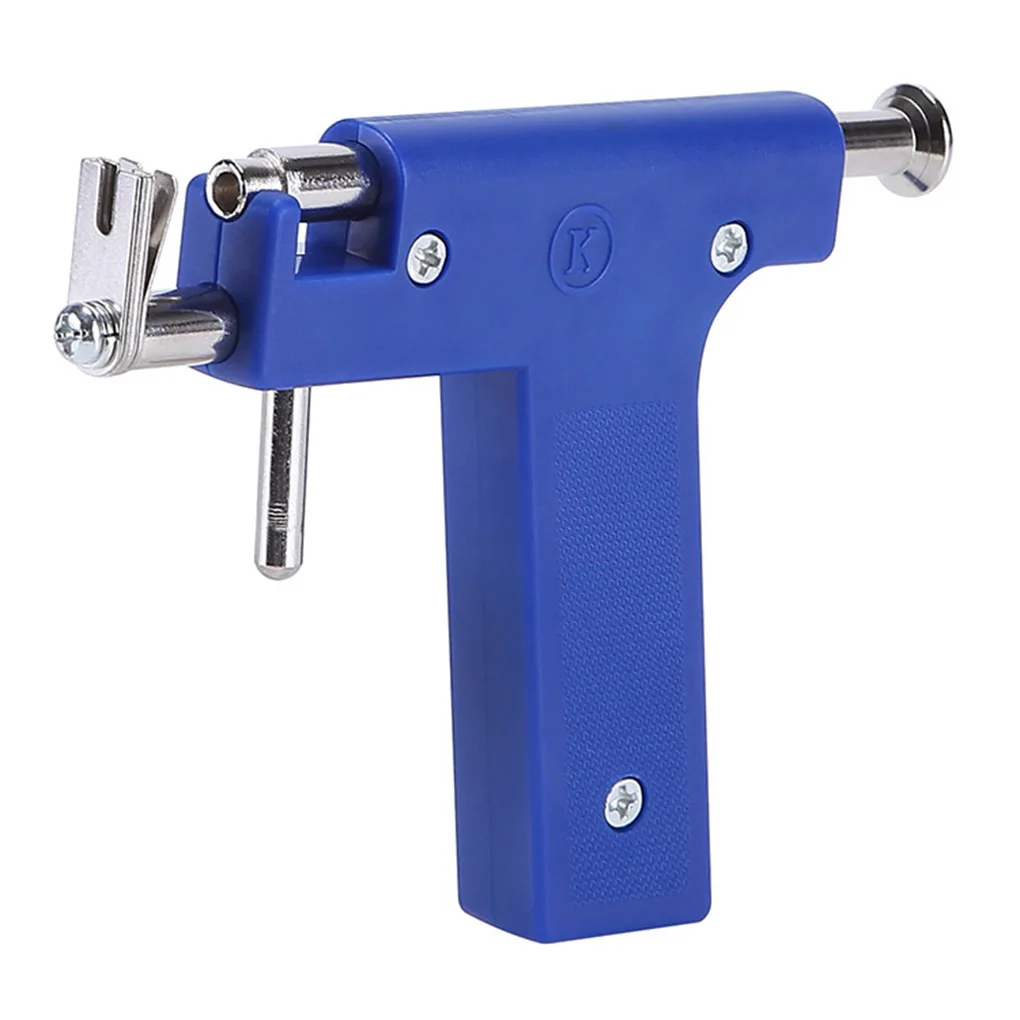 Piercing Gun Kit 1/5/10 pcs Professional Ear Stud steel Gold Earring Safe Sterile Ear Nose Navel Body Piercing Gun Set No Pain