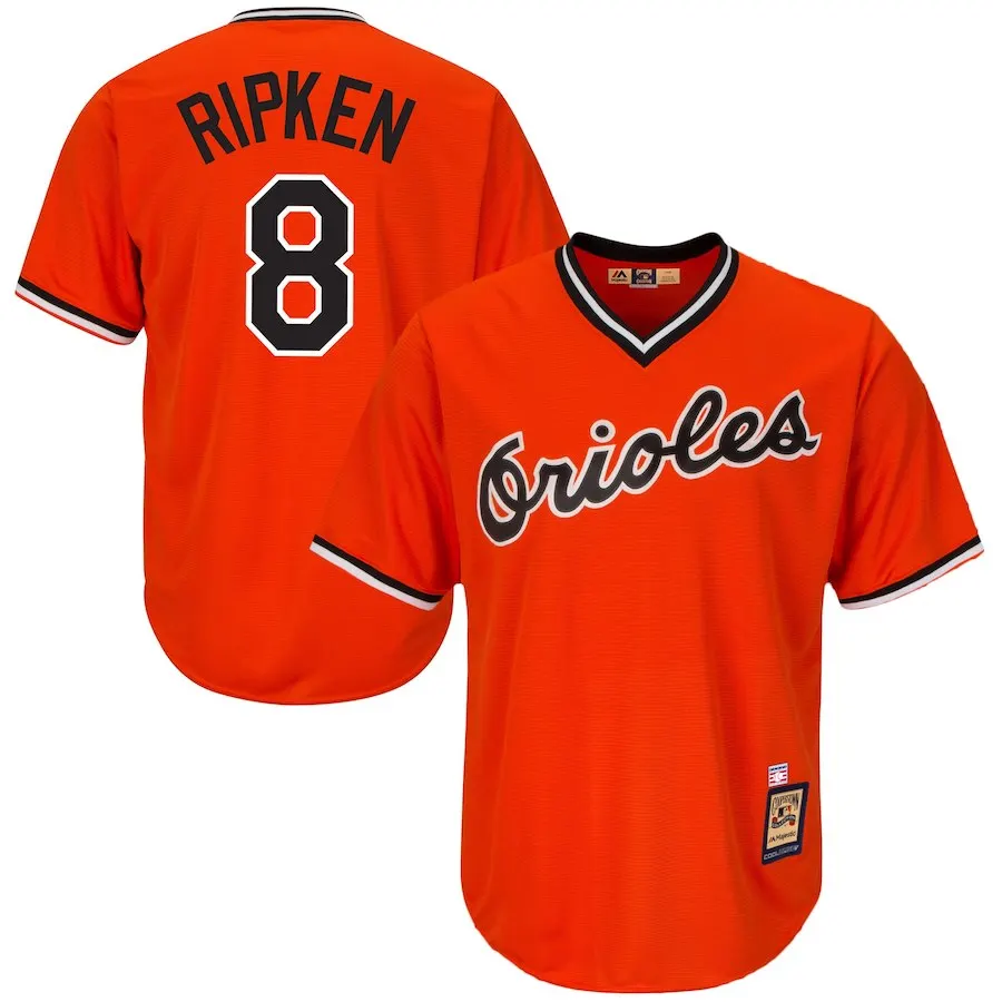 Мужчины Baltimore Cal Ripken JR Jersey