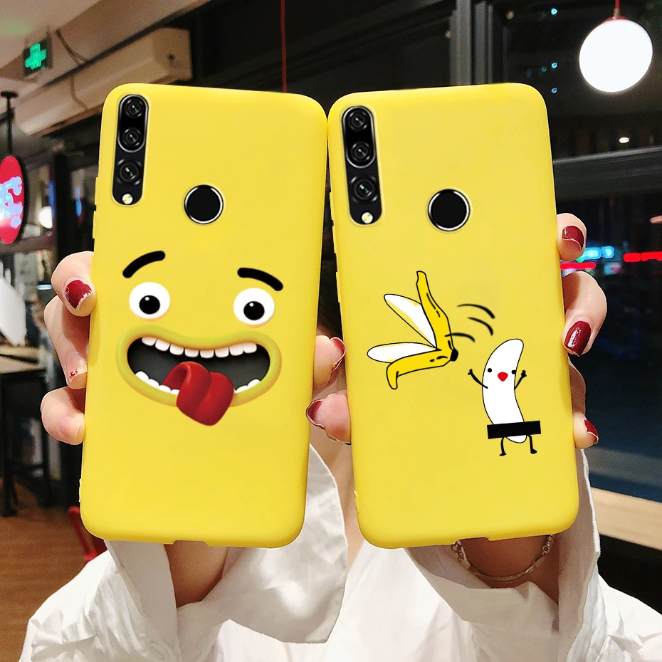 Stylish Cartoon TPU Silicone Cover for Huawei Honor 9X Premium