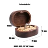 Wholesale Wood jewelry Ring Box,Rustic Wedding Wooden Ring Holder,Customized Wedding Ring Bearer Wood Gift Box ► Photo 2/6