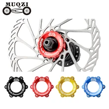 MUQZI – système de verrouillage central pour vélo de montagne, adaptateur à 6 trous, moyeu, système de Conversion, 6 boulons, frein à disque, Rotor, Accessoires de cyclisme